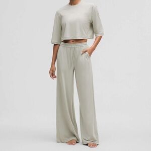 Lululemon modal high rise wide leg lounge pant